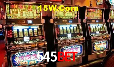 Interface moderna da plataforma 545Bet